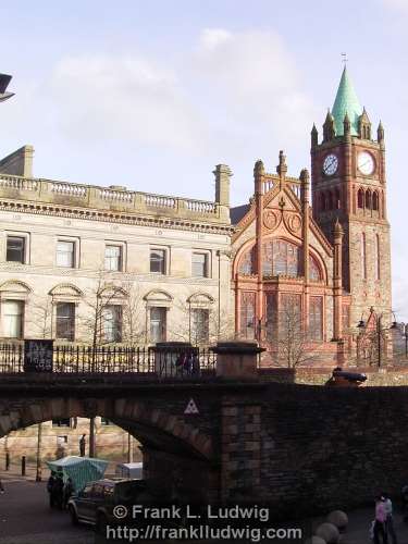 Derry, Guildhall and Magazine Gate
